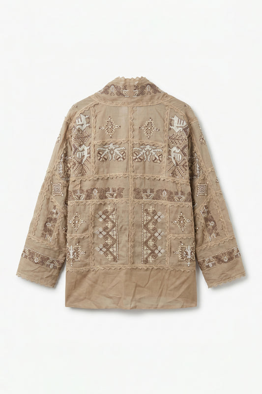 Cintia Embroidered Kimono/Shrug