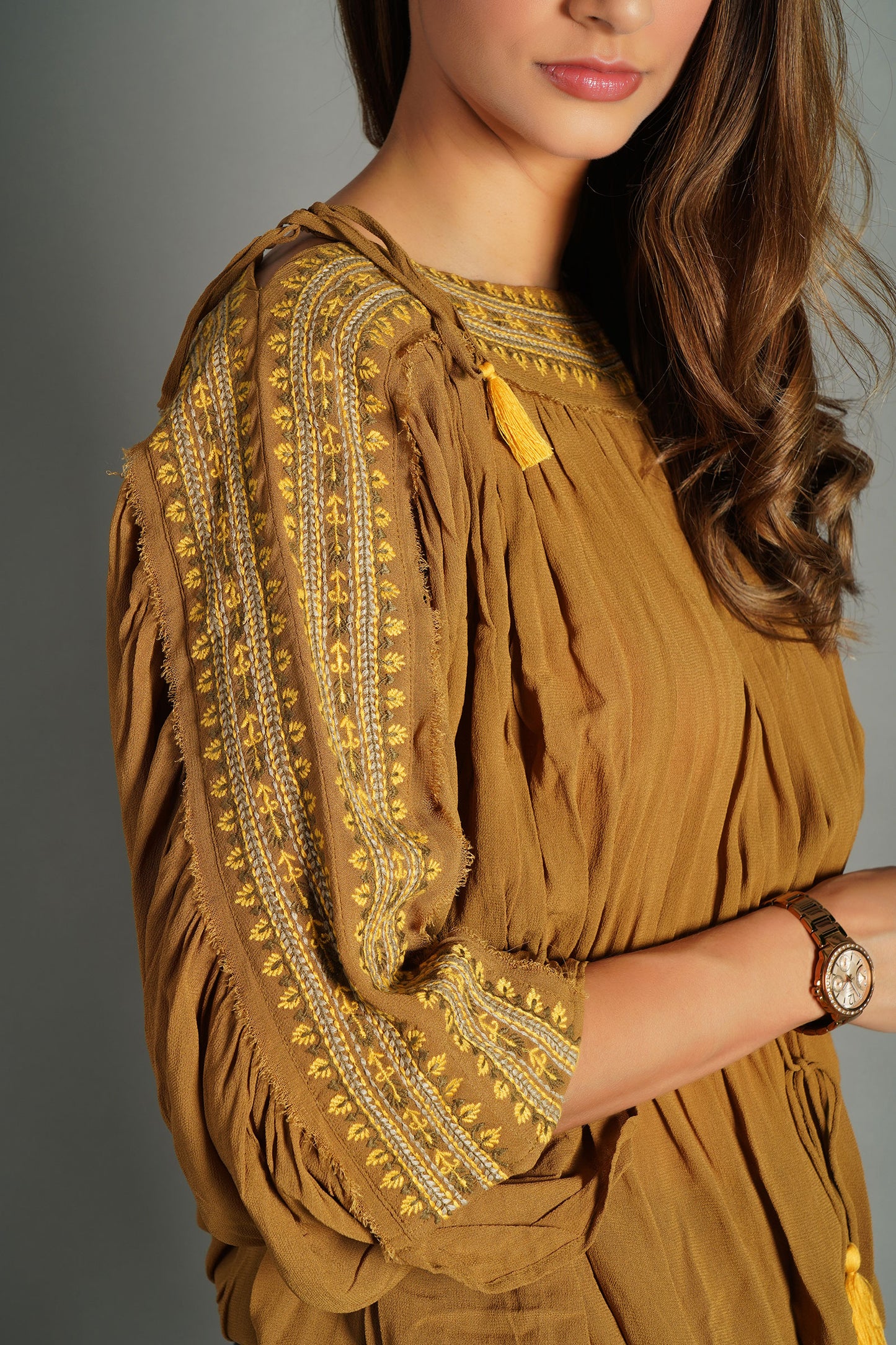 Lucia Embroidered Boho Top