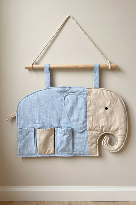 Ellie Handmade Elephant Wall Organizer