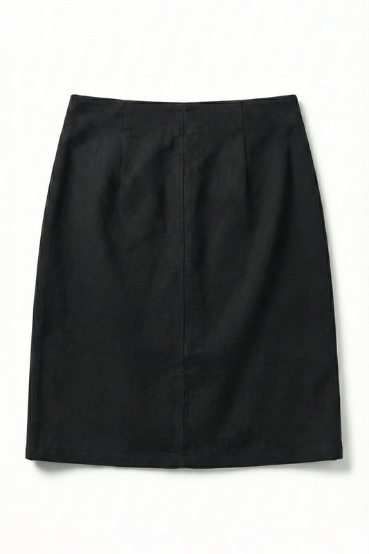 Black skirt on a white background