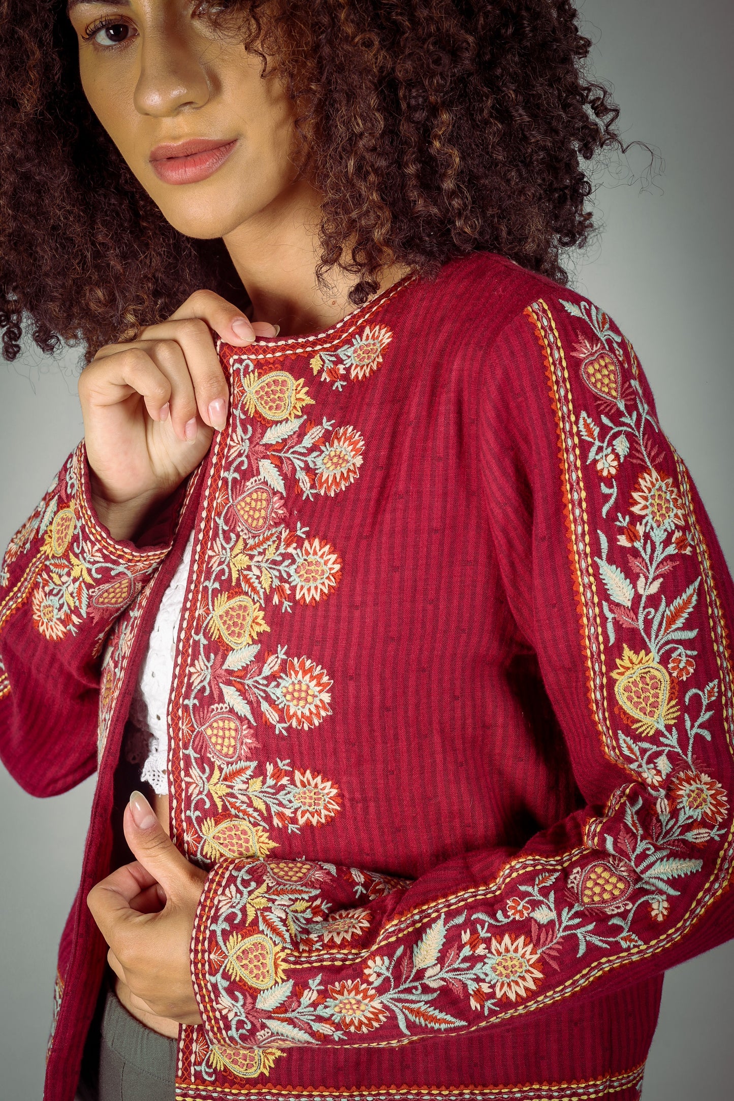 Haidi Jacket (Embroidered)