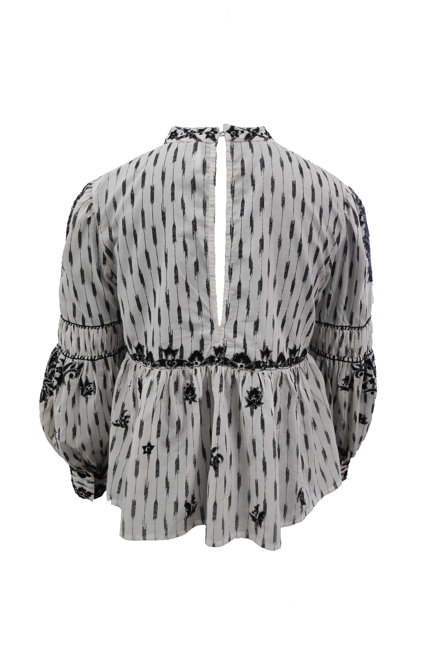 Olivia Embroidered Boho Blouse