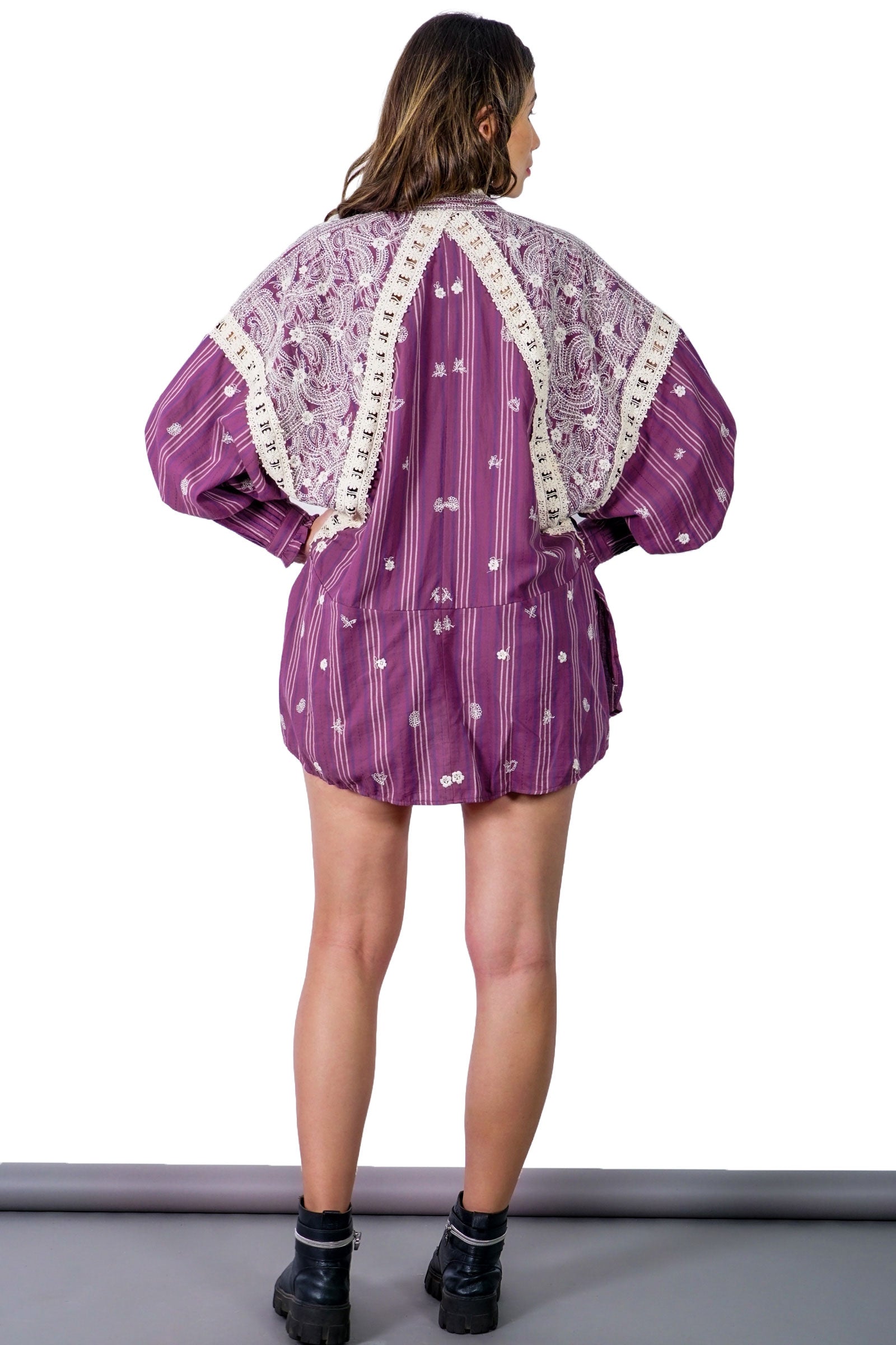 Ava Embroidered Kimono / Shrug (Limited Stock)