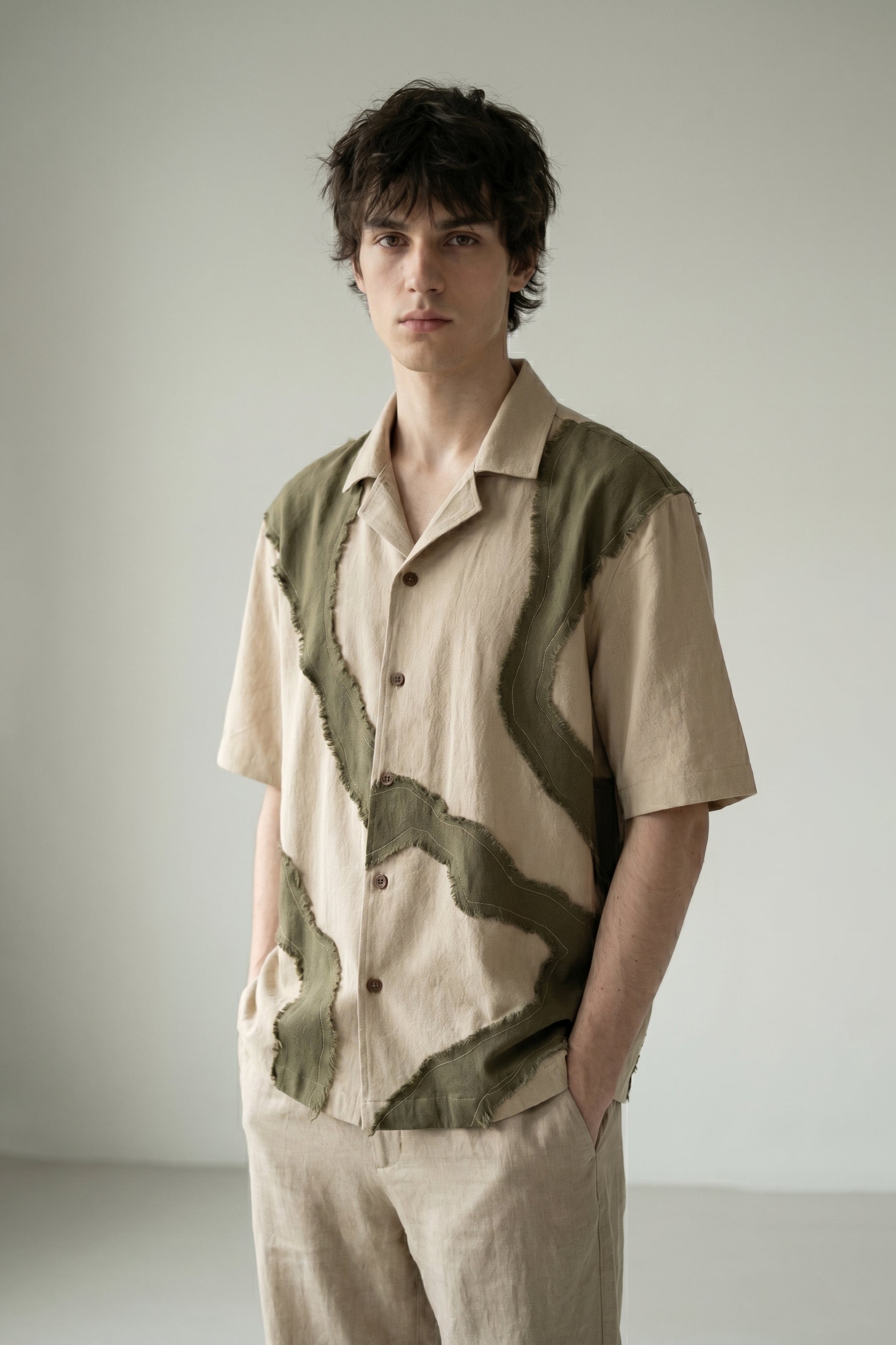 Atelier Rift Raw Edge Shirt