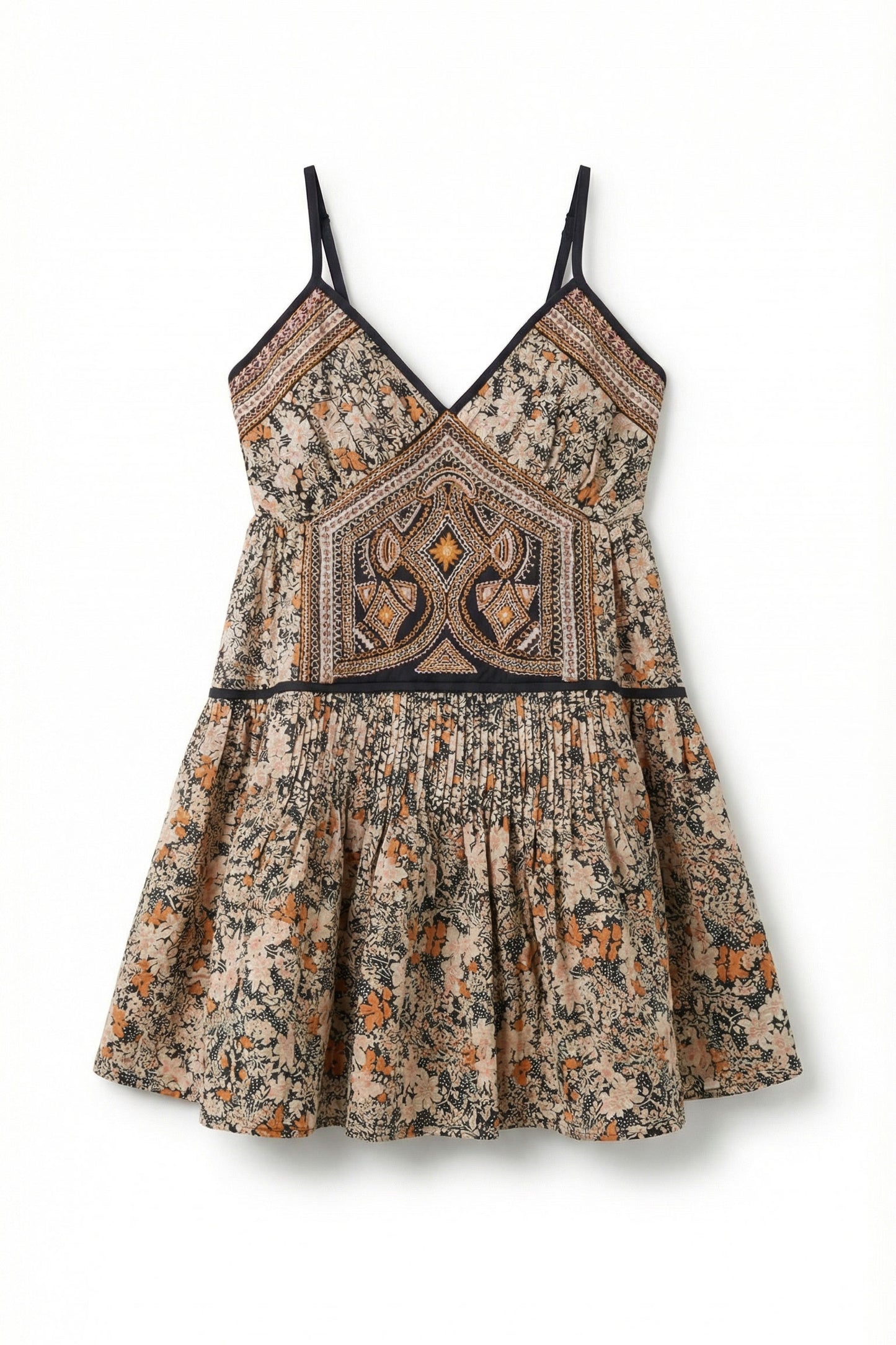 Genesis Embroidered Mini Dress