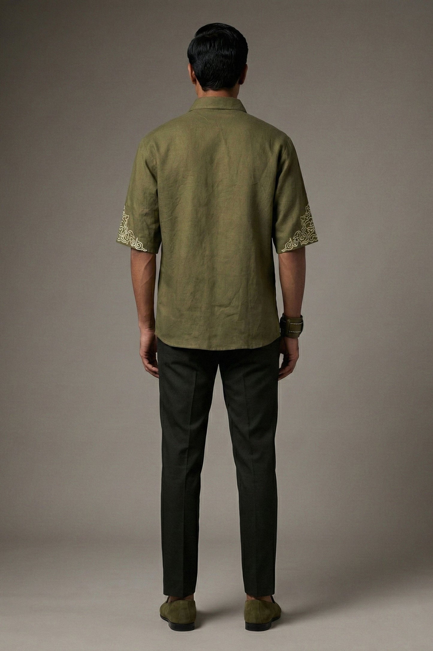 Guillermo Men's Embroidered Shirt