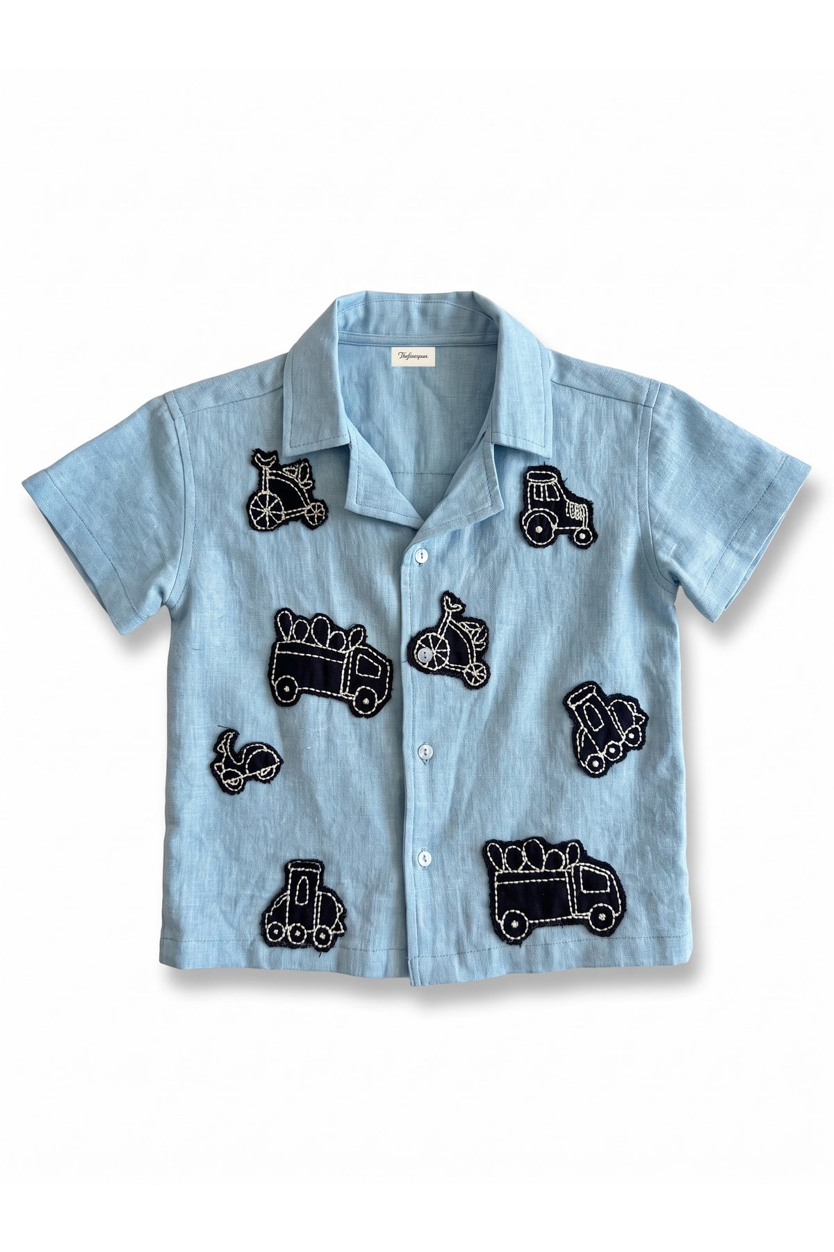 Little Roadster – Boys’ Embroidered Shirt