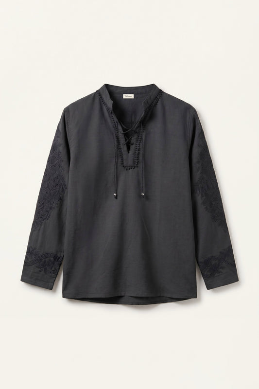 Lucas Men's Embroidered Shirt