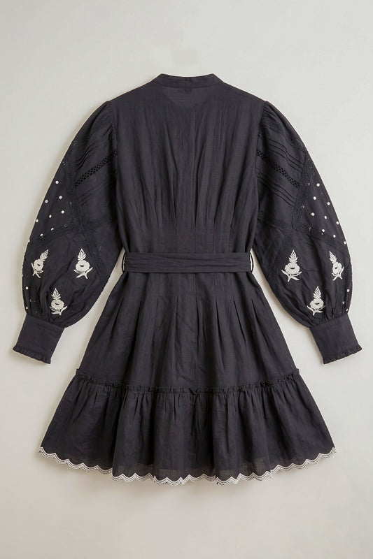 Nadia Belted Short Dress