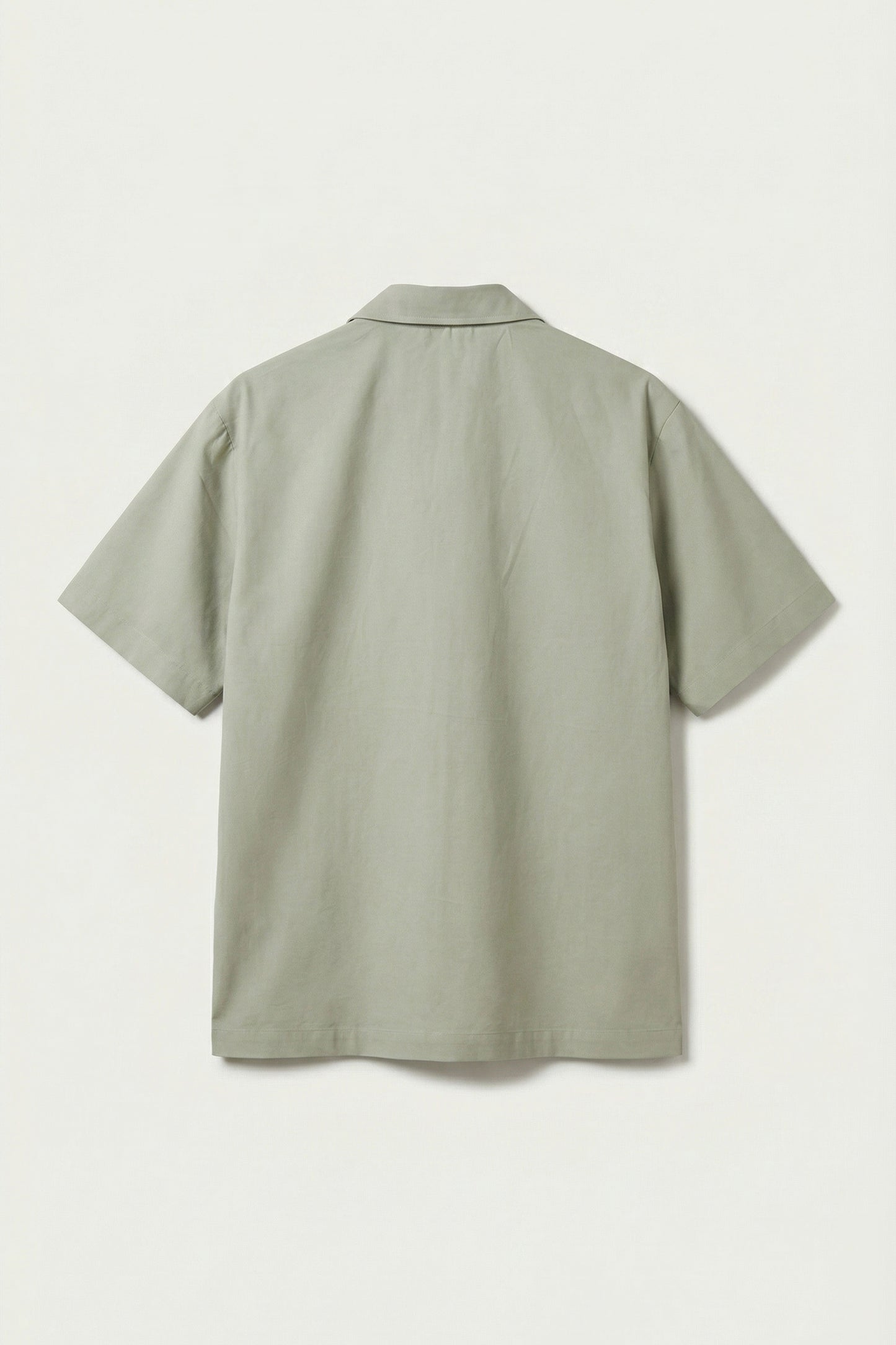 Light green shirt on a white background