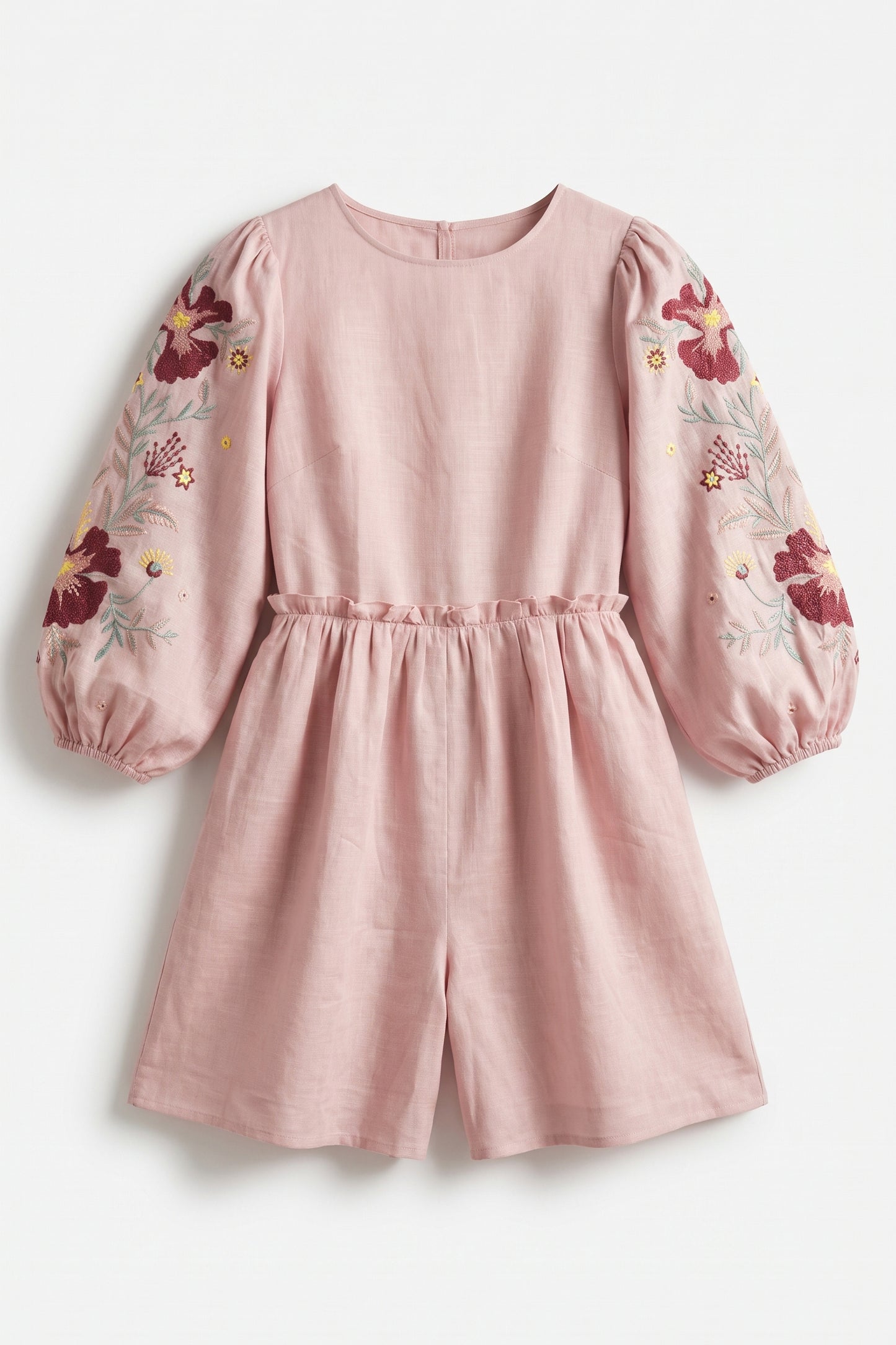 Zhuri Mirror Embroidered Romper