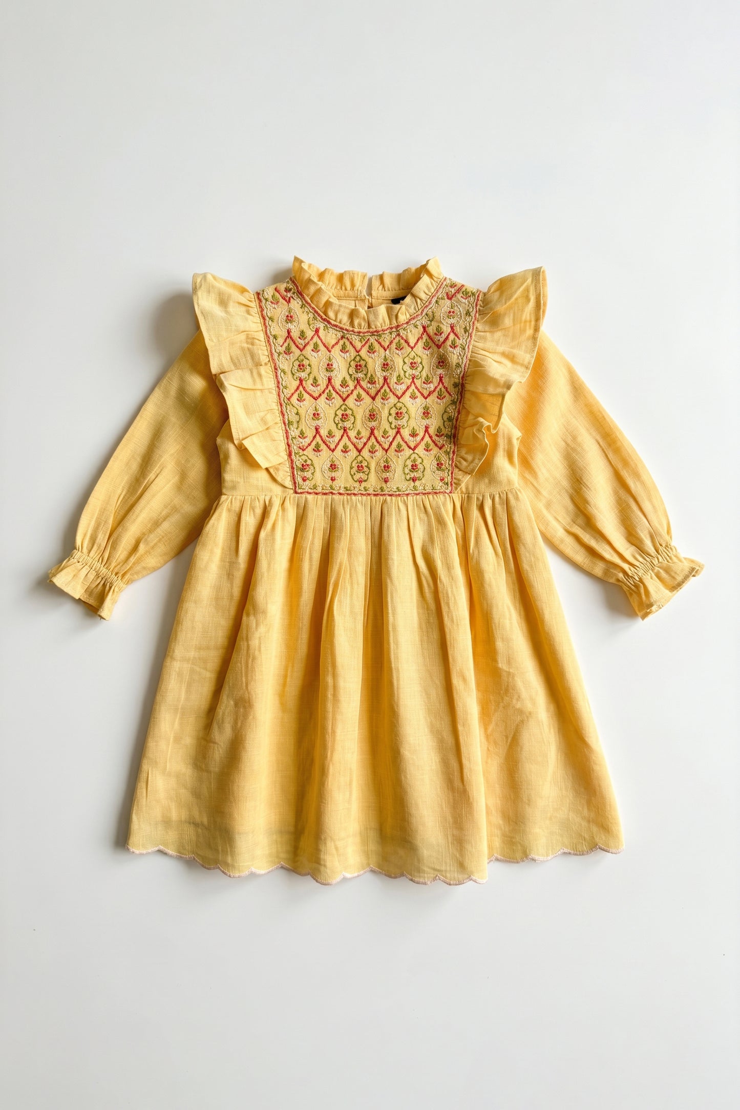Lilou Embroidered Baby Dress