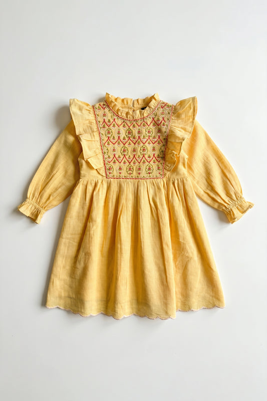 Lilou Embroidered Baby Dress