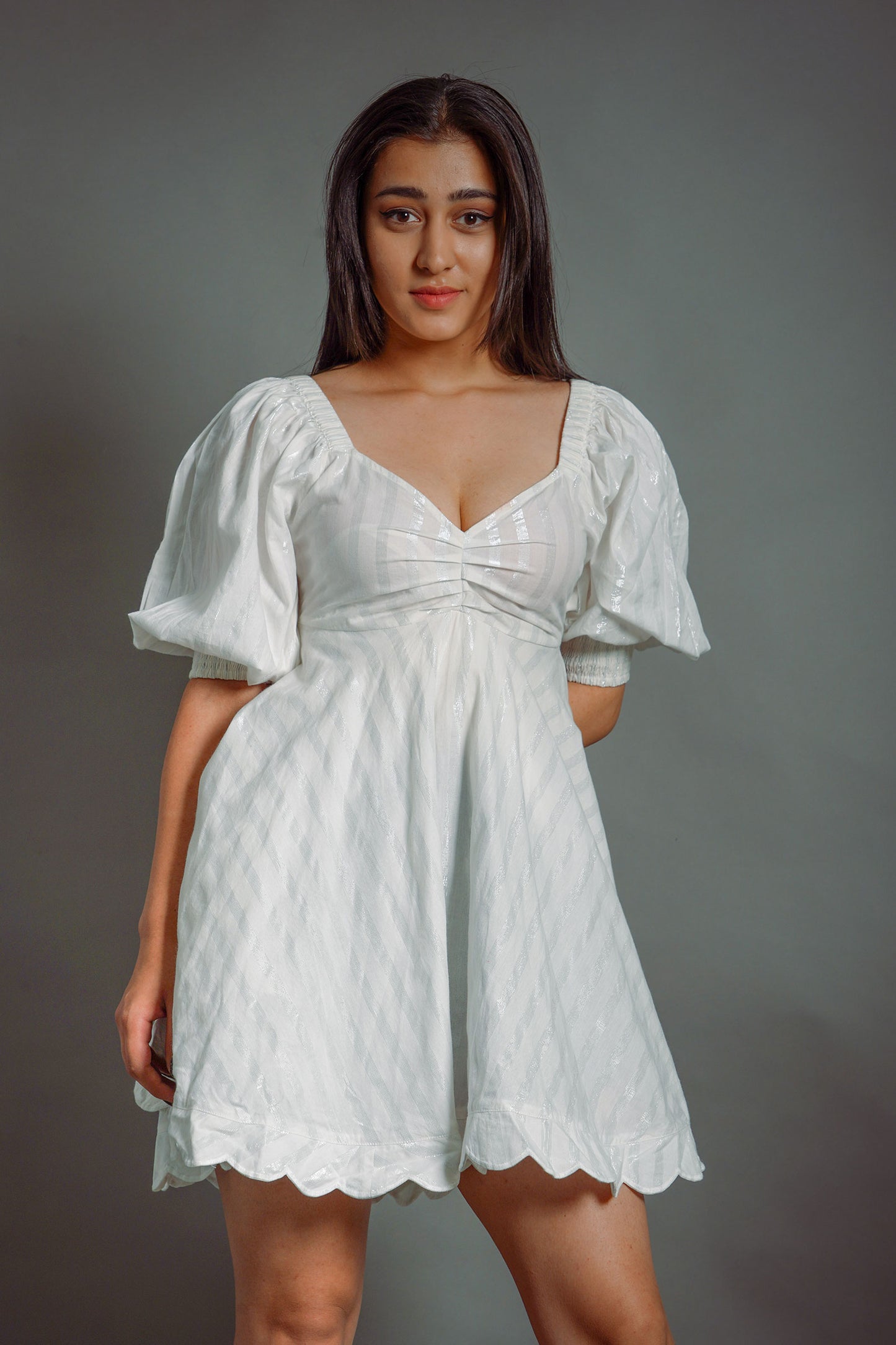 Remi White Mini Dress