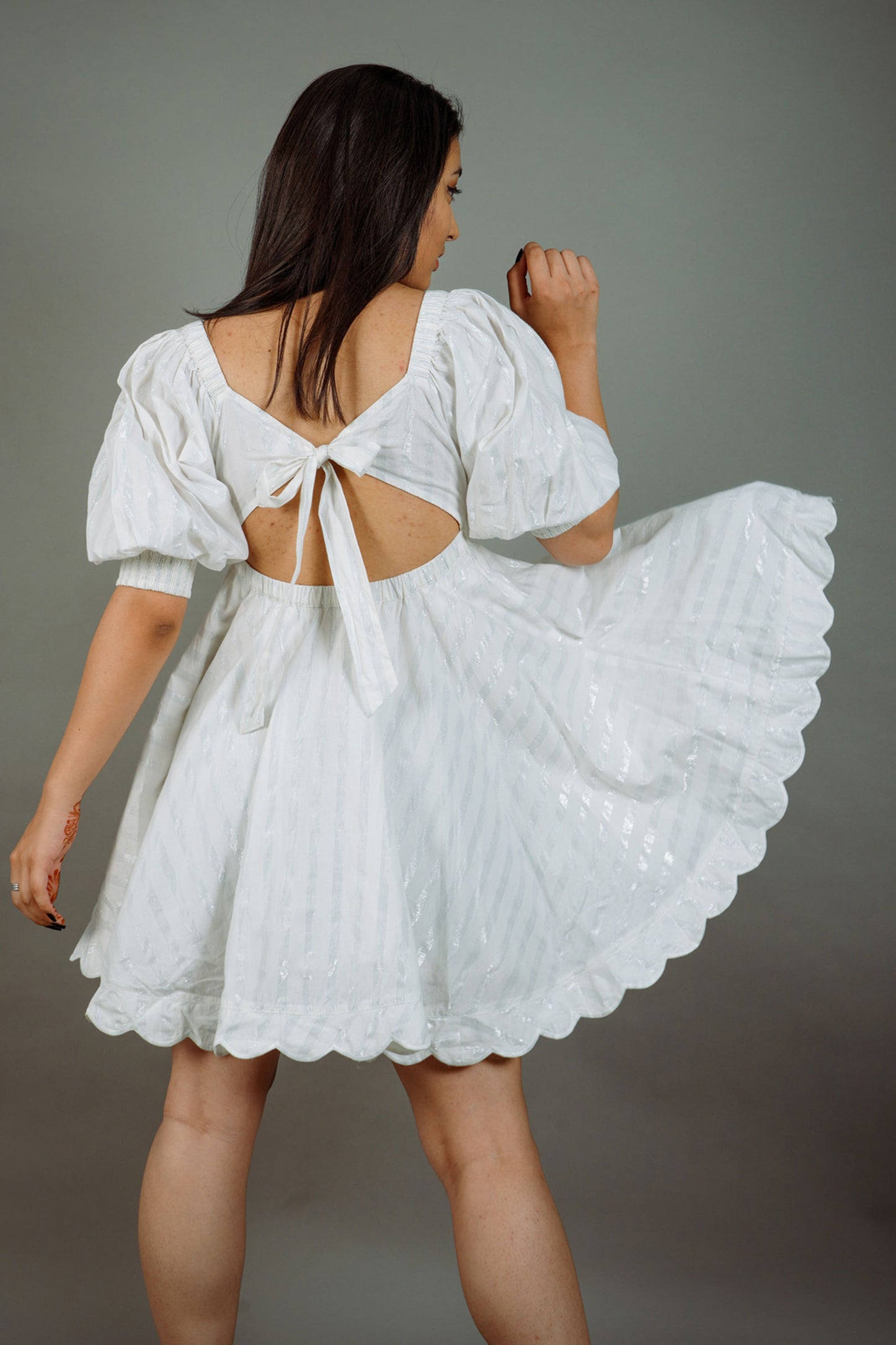 Remi White Mini Dress