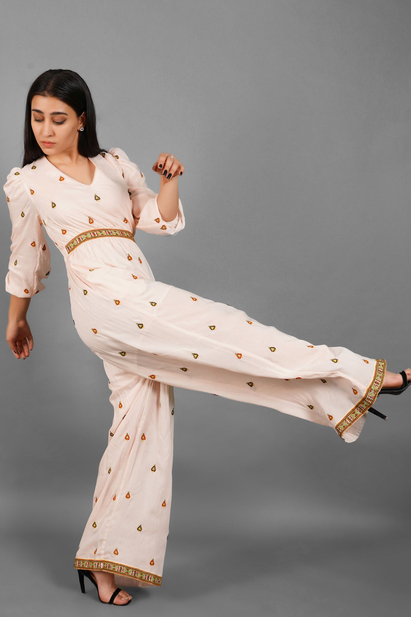 Riley Embroidered Jumpsuit