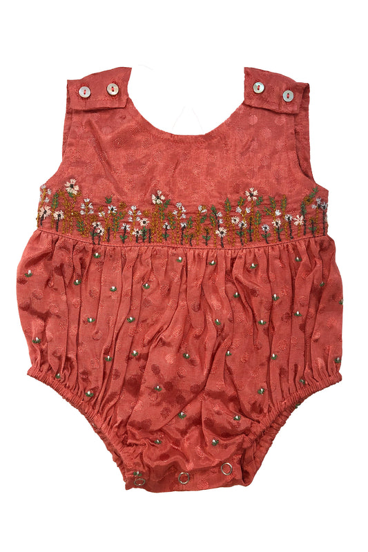 Baby Jardin Embroidered Jumpsuit